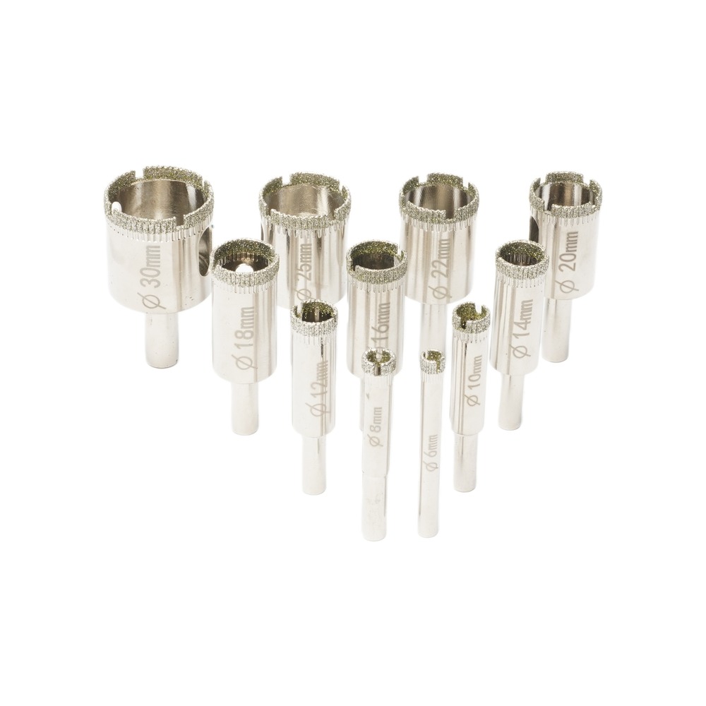 Electroplated diamond umbrella chamfering head