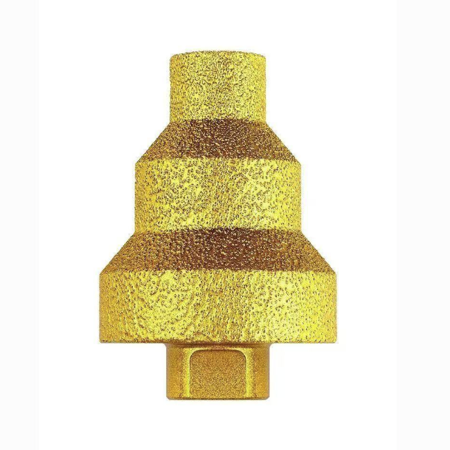 Diamond Vacuum Brazed Step Drill Bit