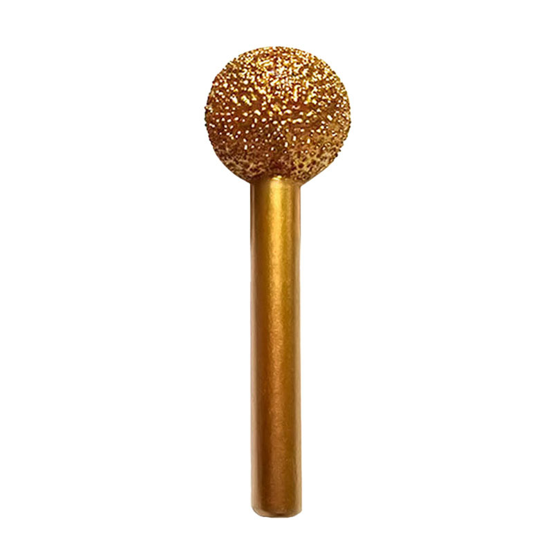 Brazed Diamond Ball Shape Grinding Head for Cast Iron
