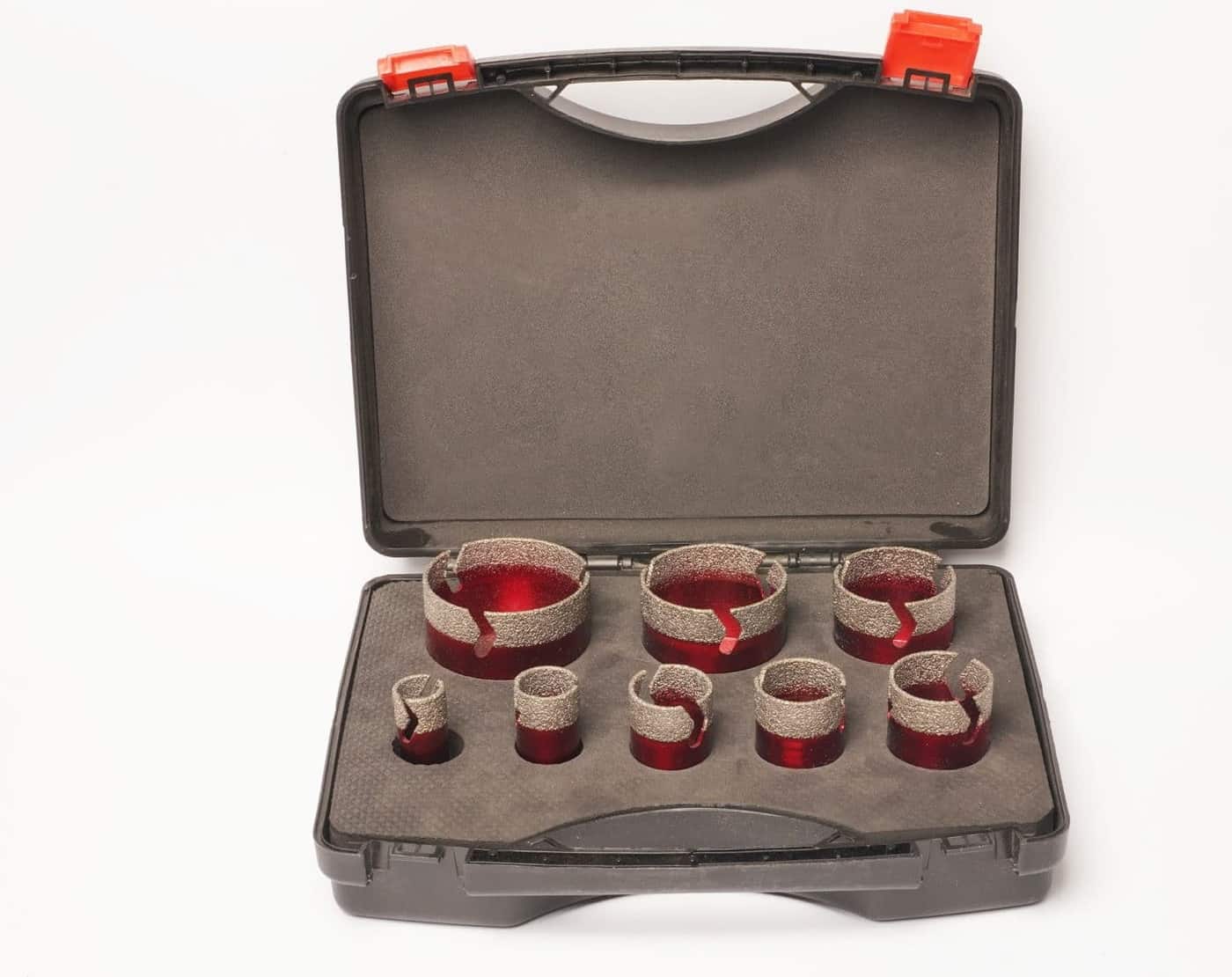 Custom vacuum brazed diamond tools